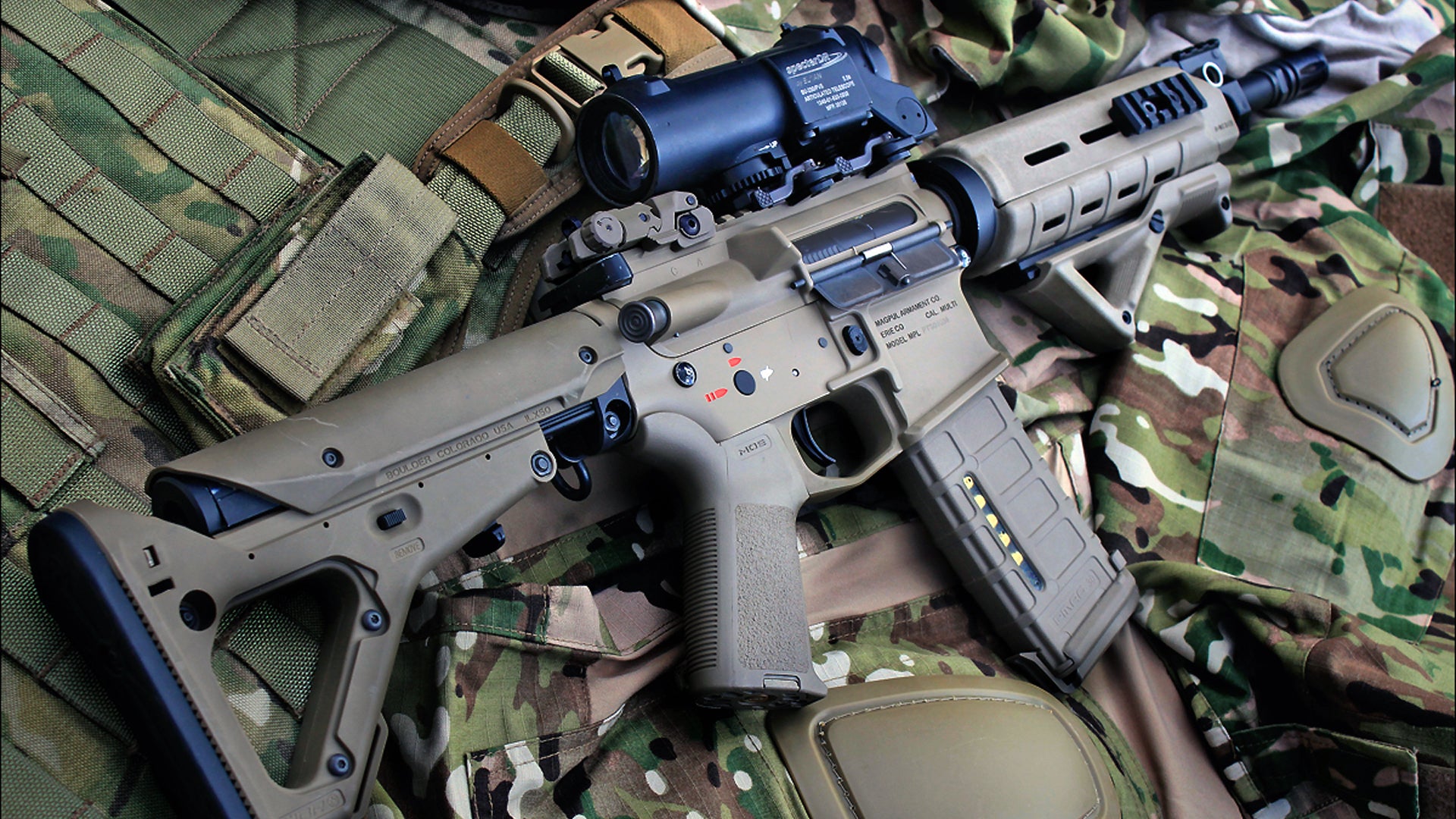 Magpul firearm accessories and tactical gear