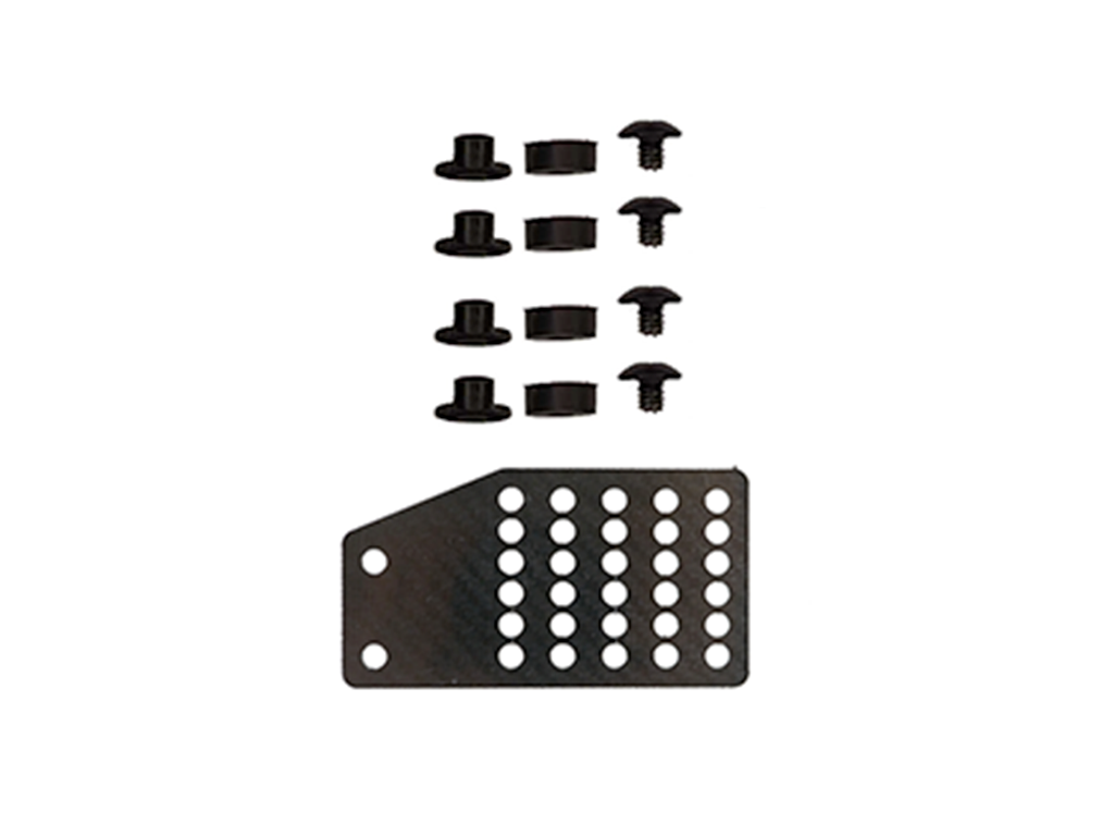 RH Holsters AIWB Crocy Gizmo connecting plate with four sets of mounting hardware