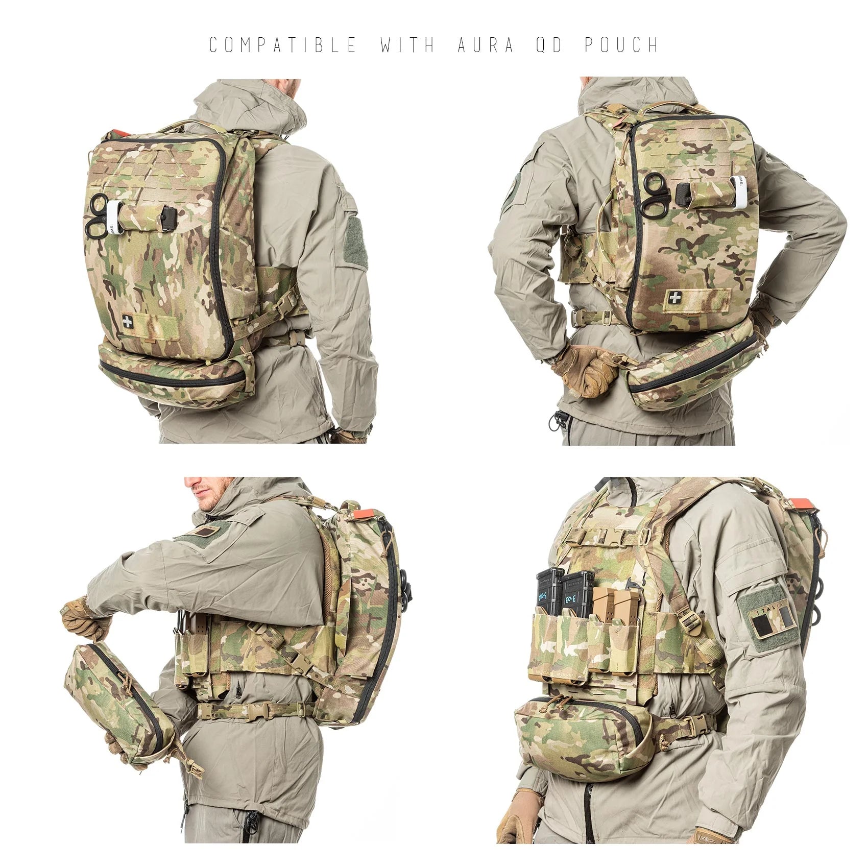 Blackfolium AURA 20 Backpack qd pouch