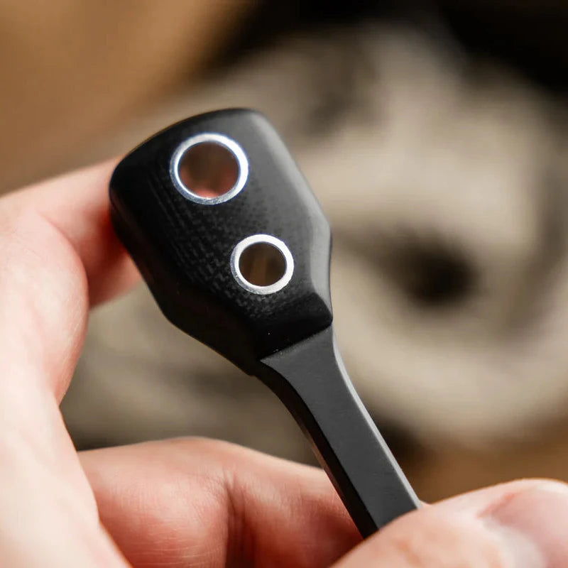 Boeker Fafo handle close up