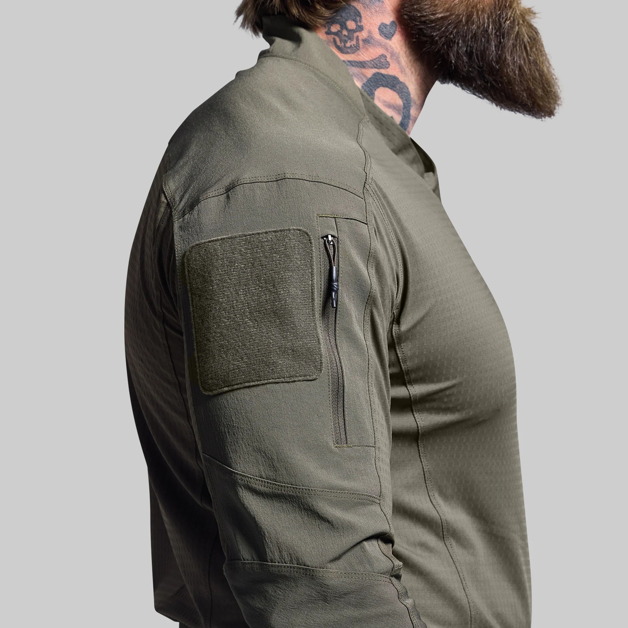 Born Primitive Long Sleeve Op Top Pro velcro