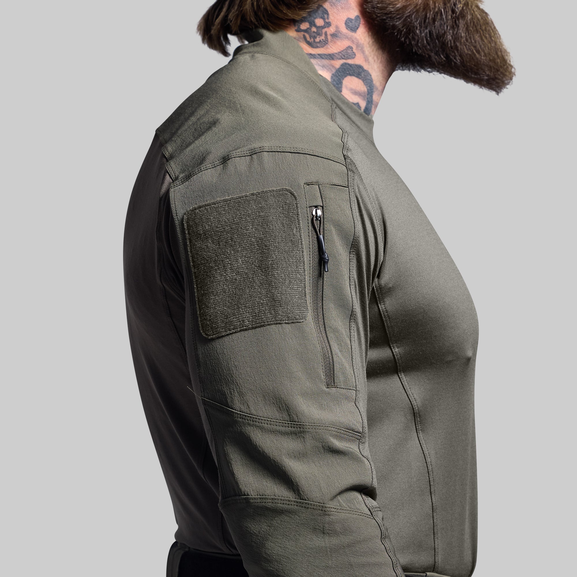 Born Primitive Long Sleeve Op Top velcro