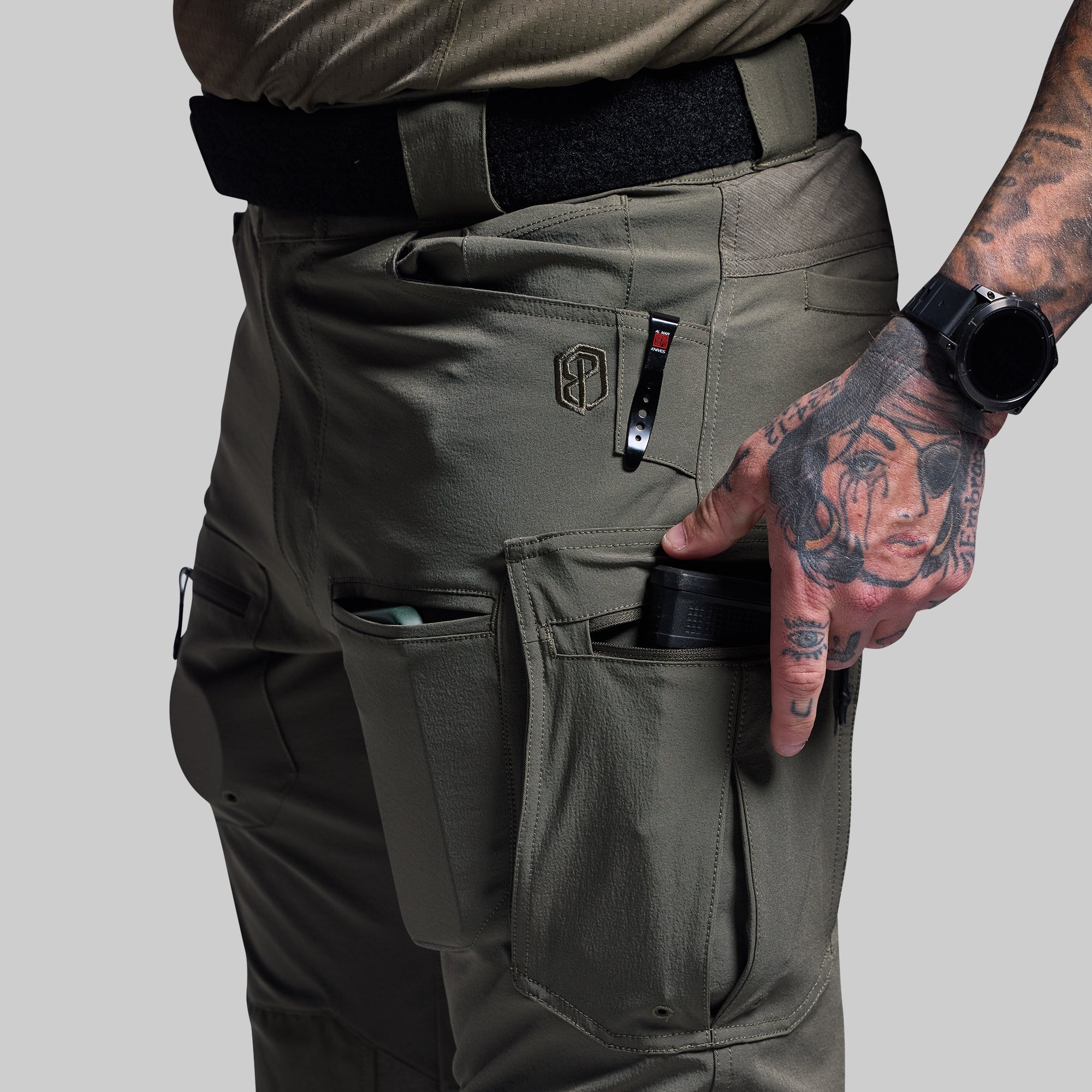 Born Primitive OP Assault Pant side pockets