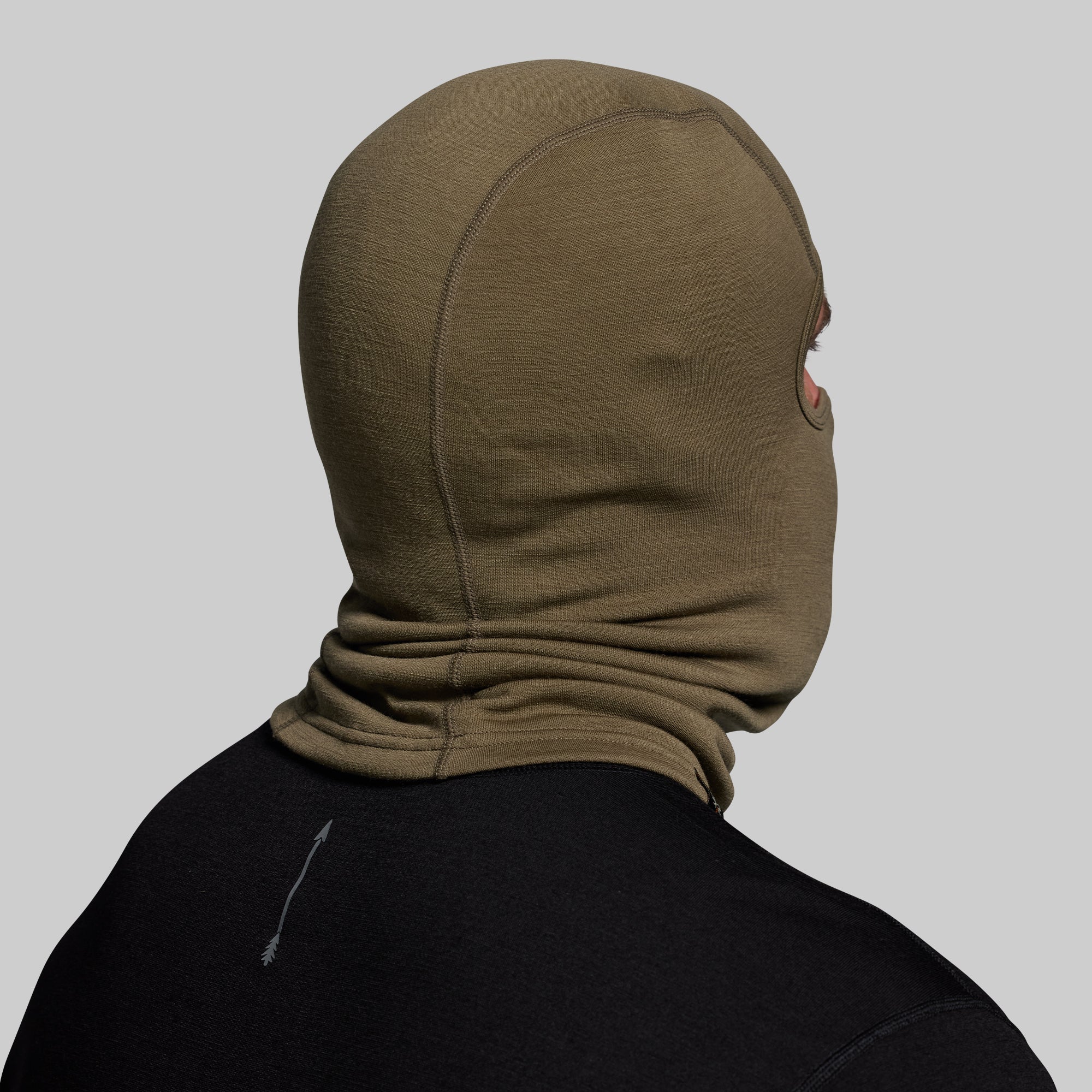 Born Primitive Ridgeline Merino Balaclava 240 side