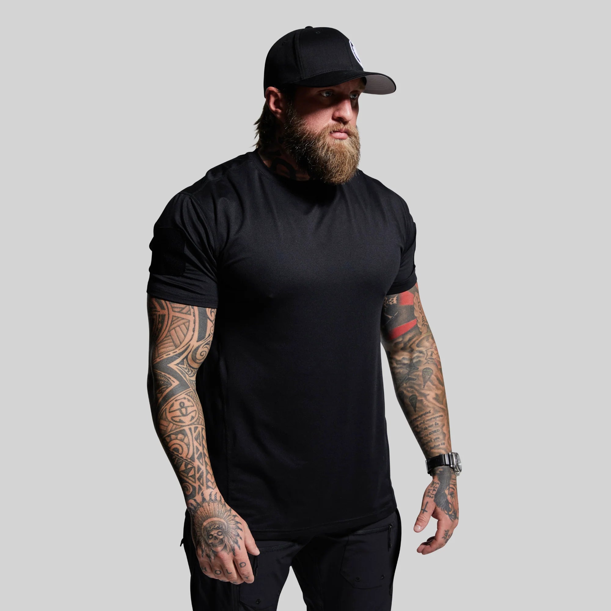 Born Primitive Short Sleeve Range Shirt black