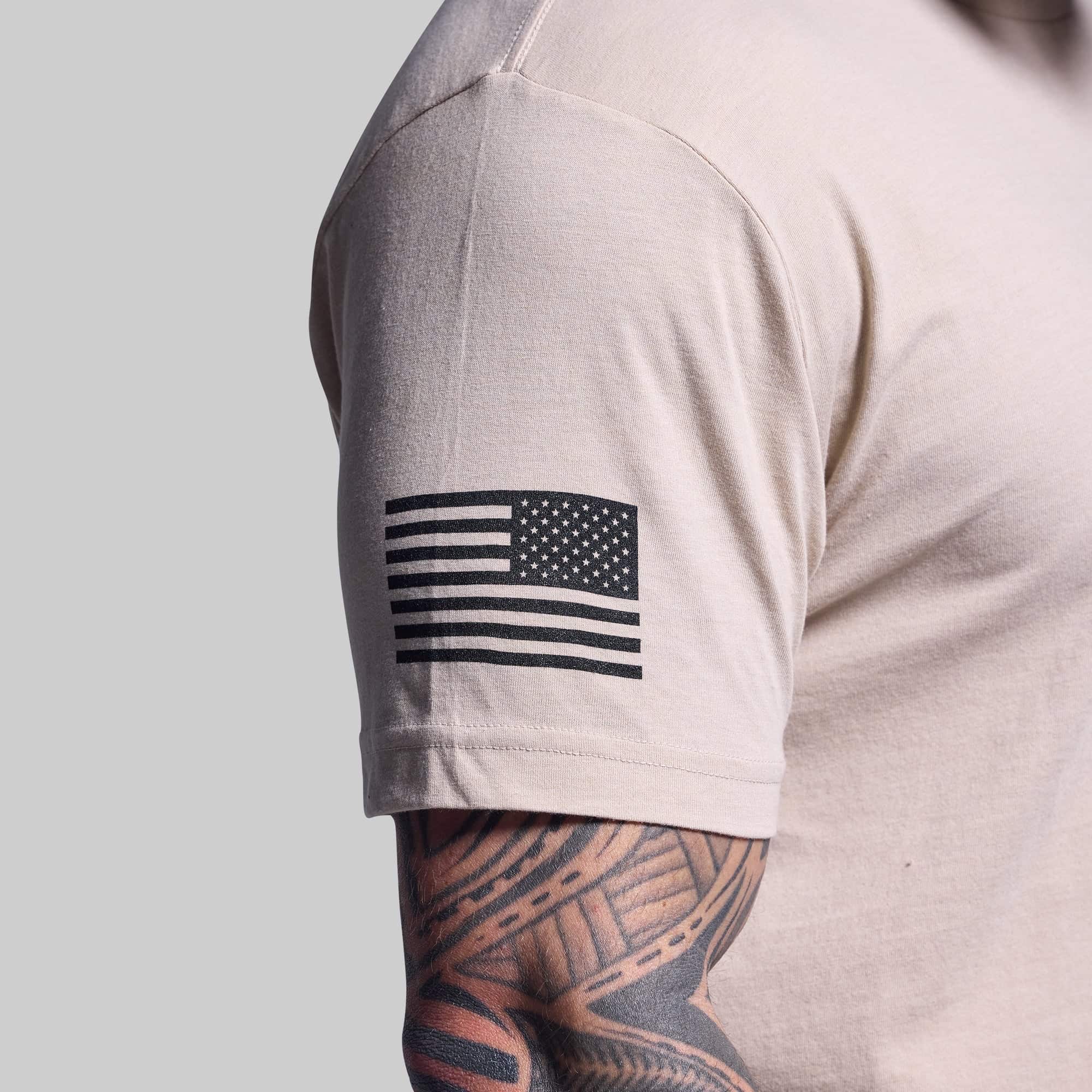 Born Primitive Tactical Operator Tee flag