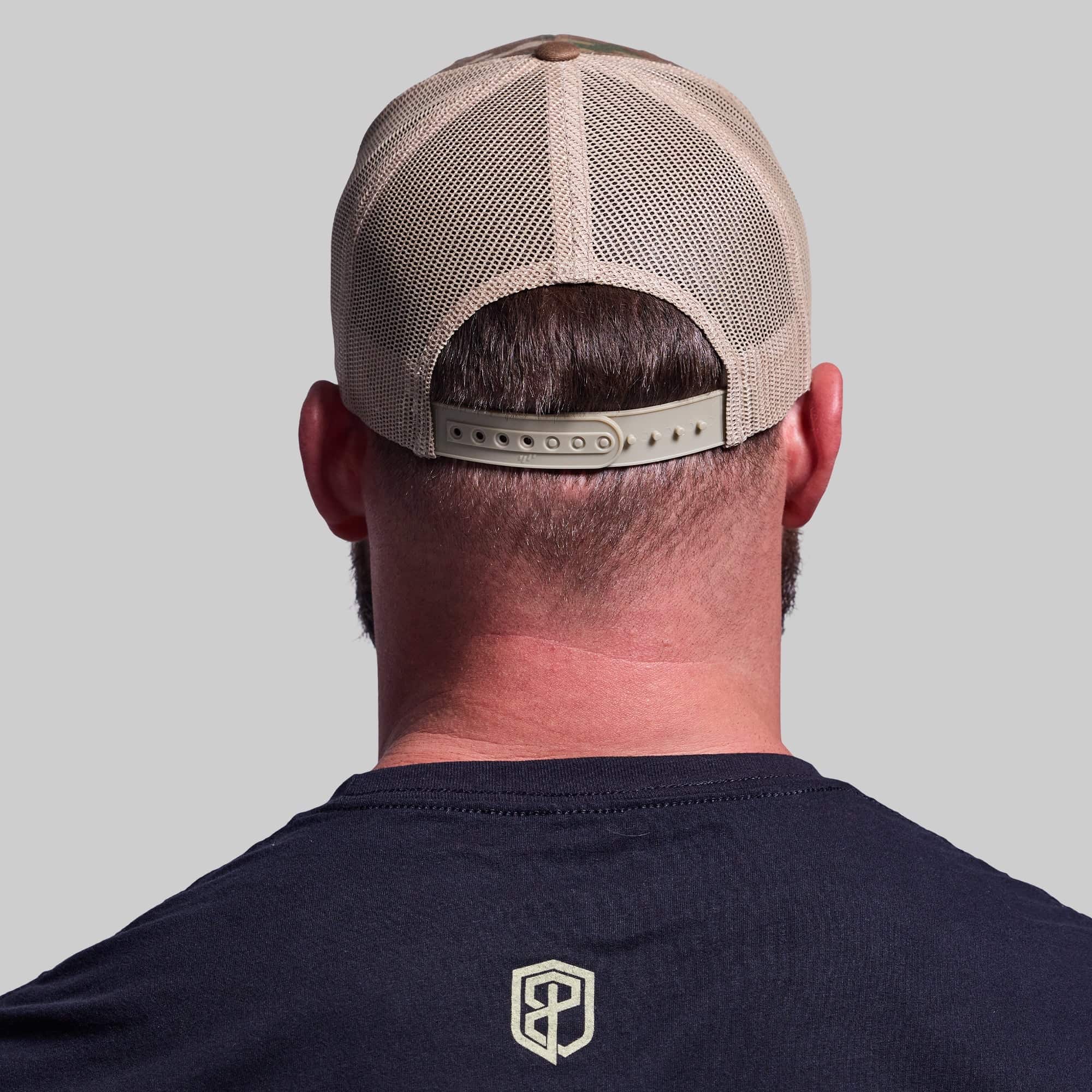 Born Primitive Tactical Trucker Hat back multicam