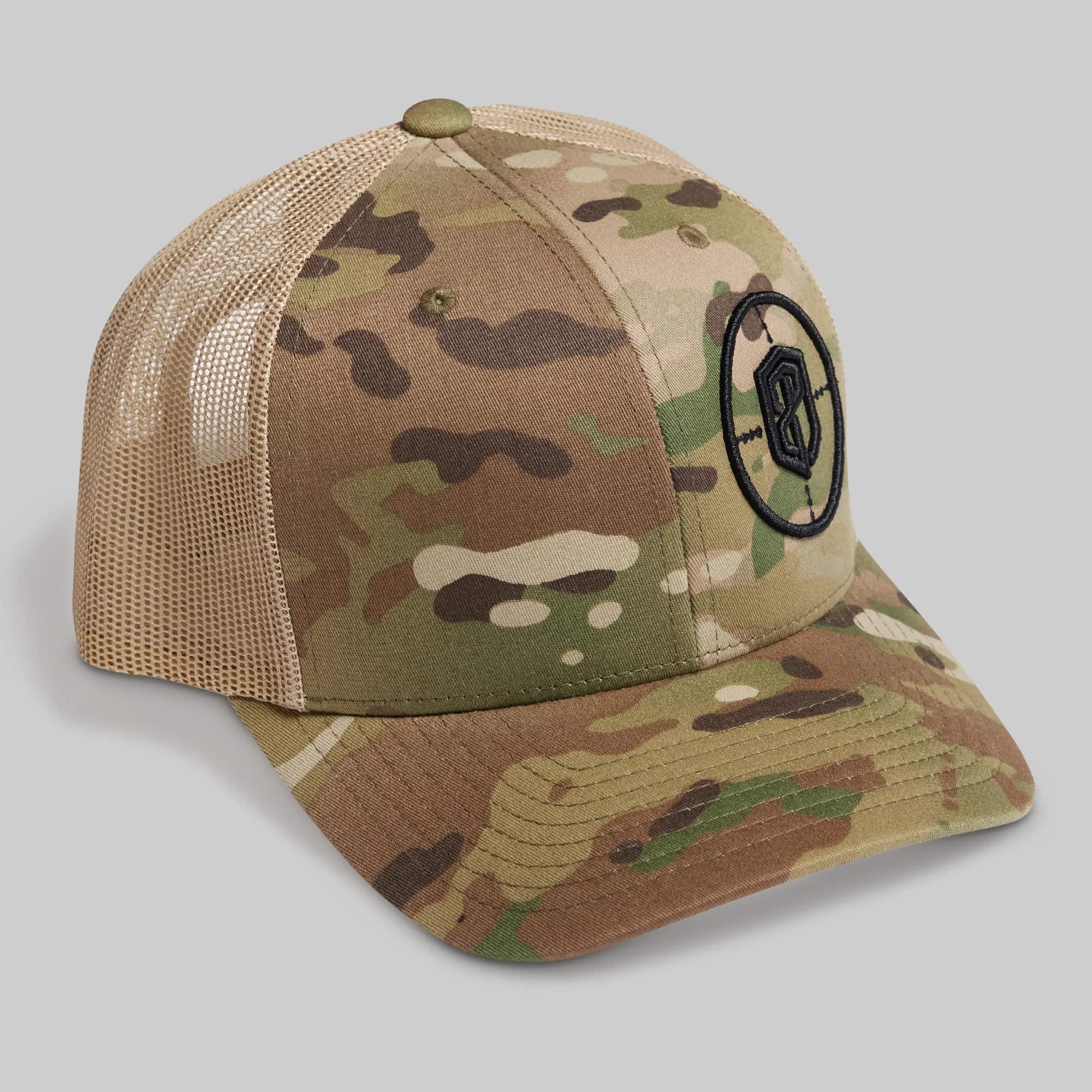 Born Primitive Tactical Trucker Hat multicam
