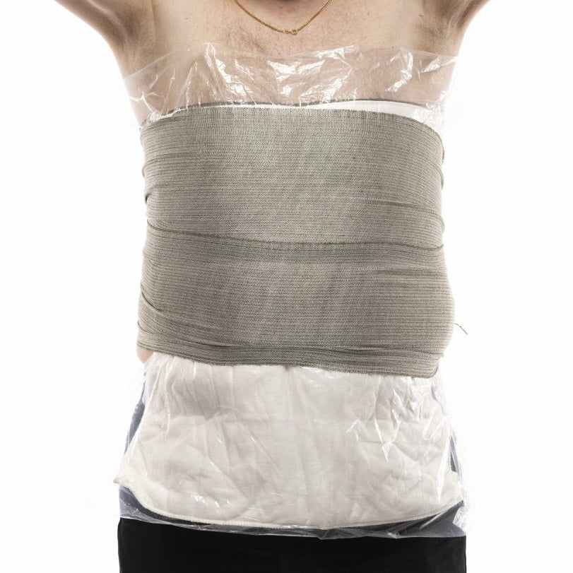 CVN Abdominal Bandage 8" on body