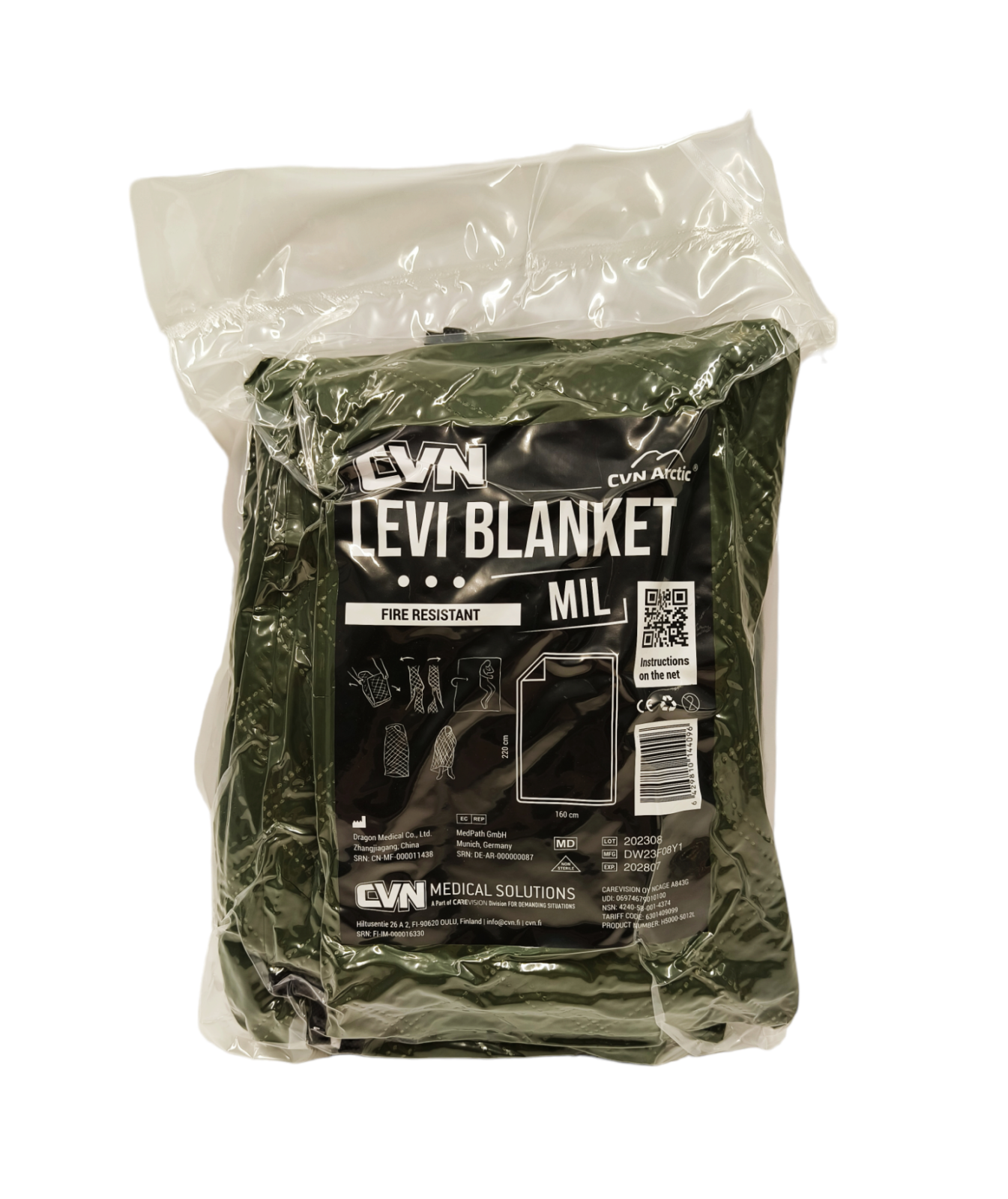 CVN Arctic Levi Blanket (FR) package