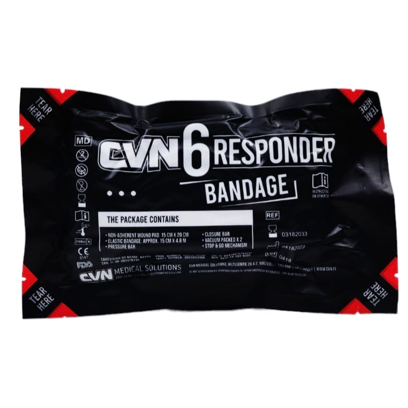CVN Responder Bandage 6" package