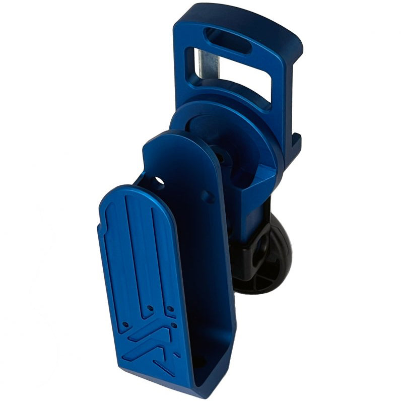 DAA Flex Holster RH Aluminum Assembly (without insert block and inlay) blue