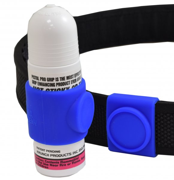 DAA Magnetic Grip-Enhancer Holder blue on belt