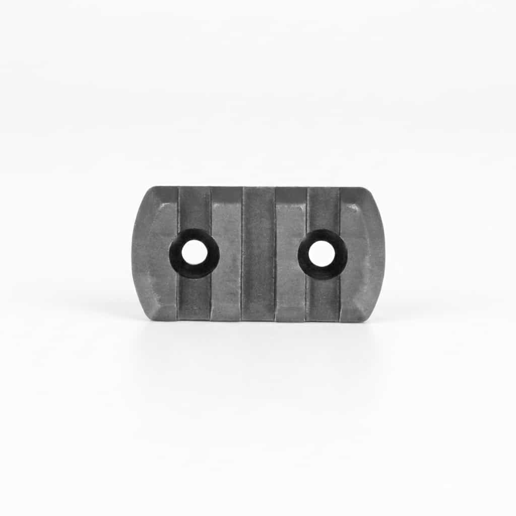 DLG Tactical - Picatinny Polymer Rail Mounted on M-LOK in black color