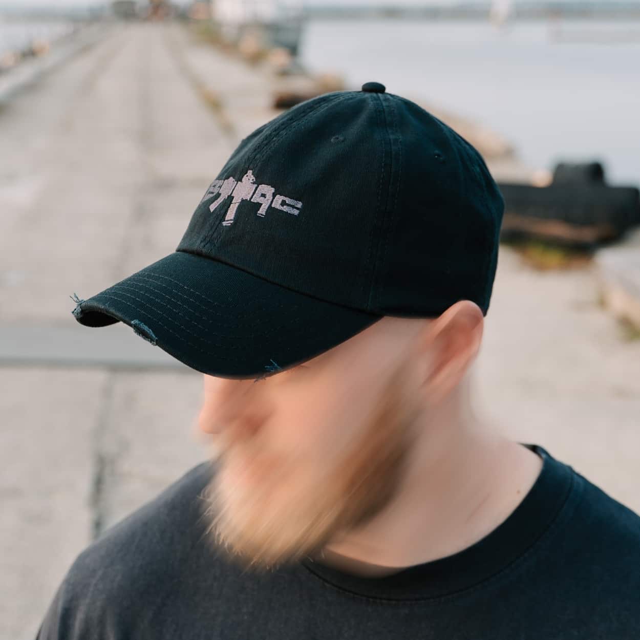 ESTTAC Operator Hat black a man wearing side
