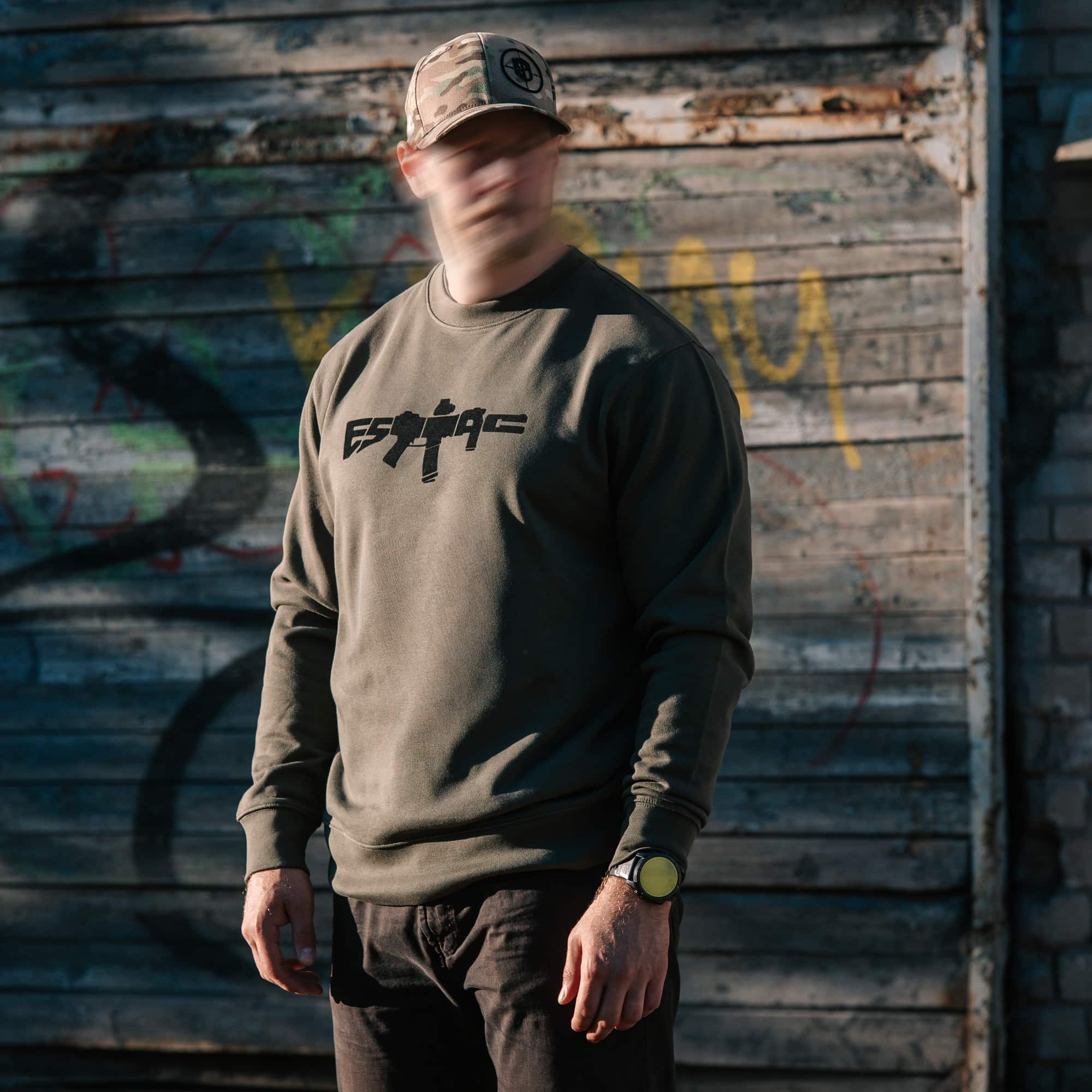ESTTAC Rifle Crewneck green