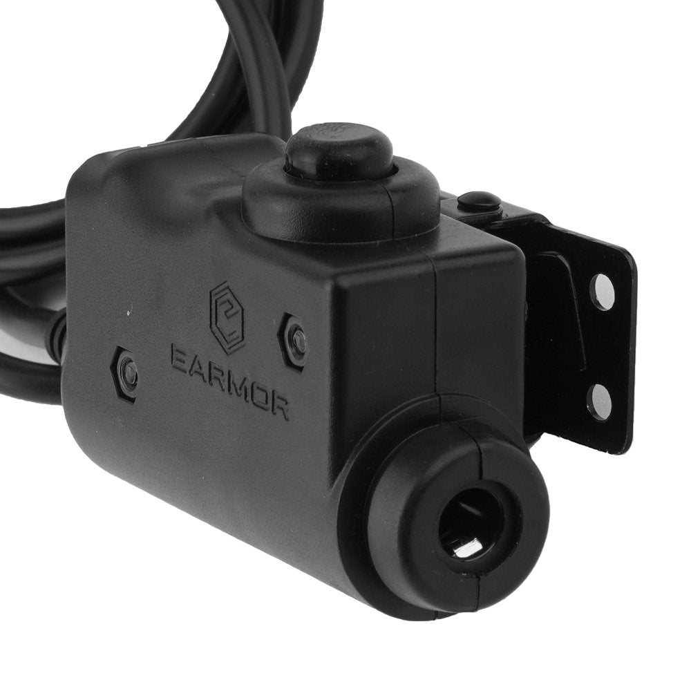 Earmor M51 PTT Military Standard Version - Kenwood button