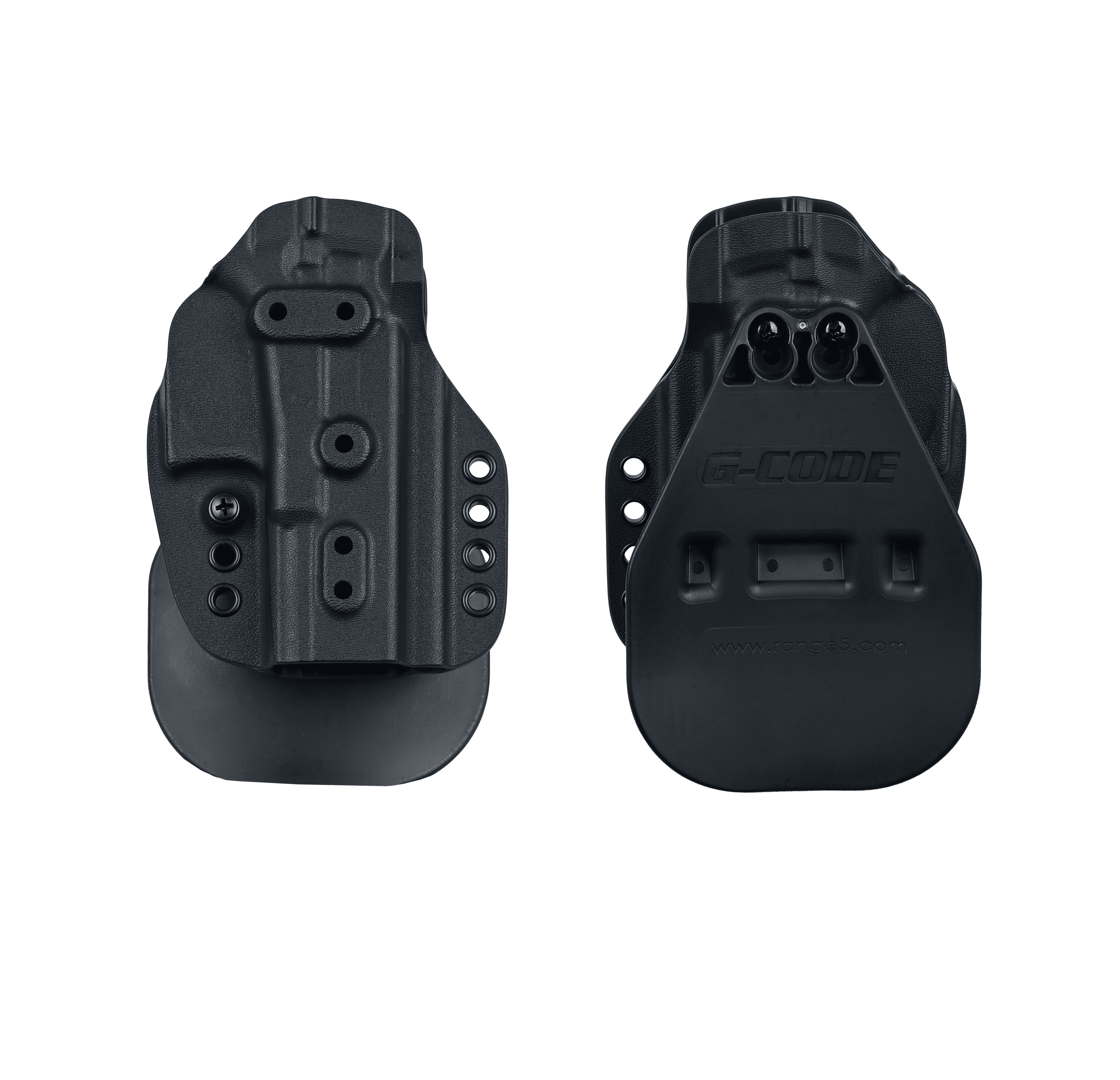 G-Code Prime Carry IWB/OWB Holster - Glock (Gen 3-6) paddle front and back