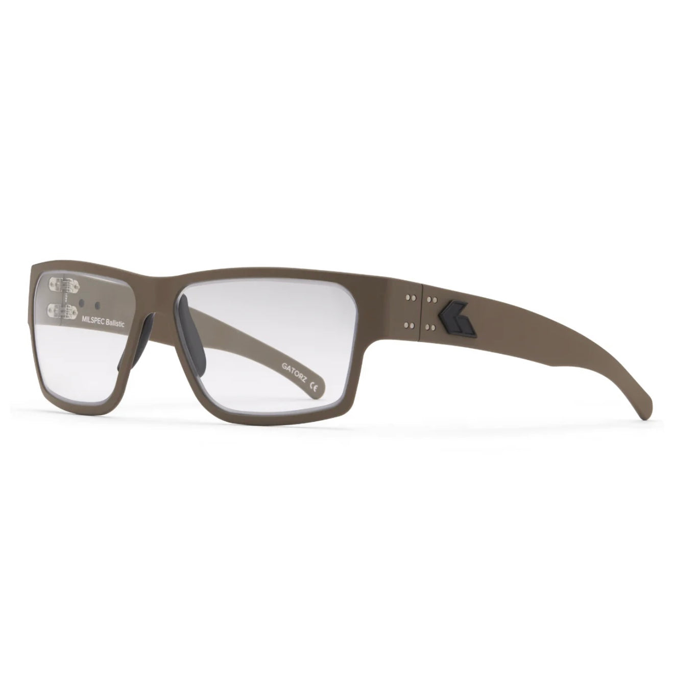 Gatorz Delta Tactical Eyewear photochromic tan frame