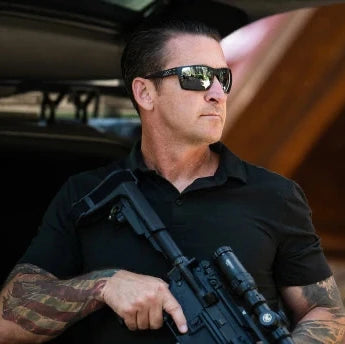 Gatorz Marauder Tactical Eyewear in action weapon