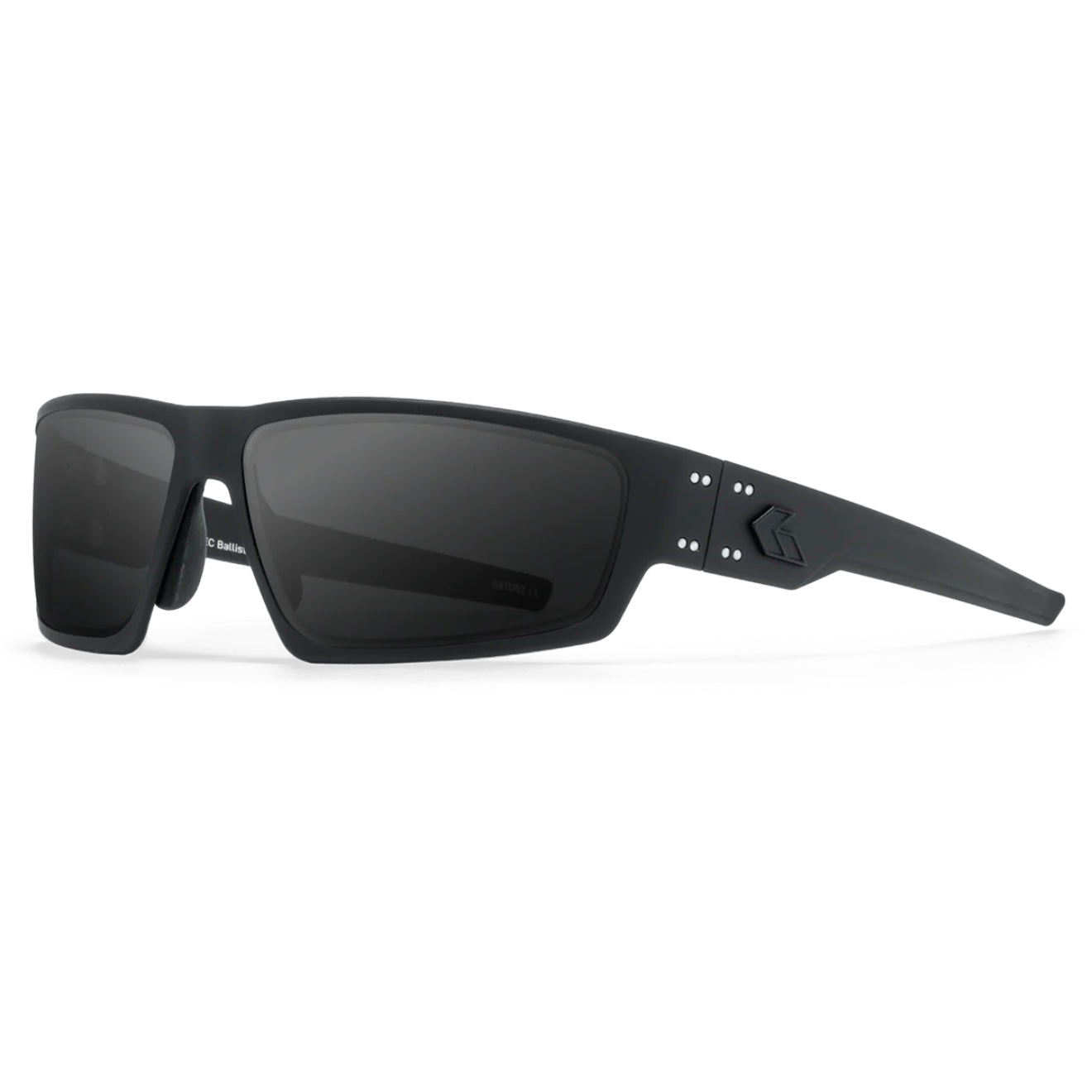 Gatorz Warhawk Tactical Eyewear black frame smoke lens