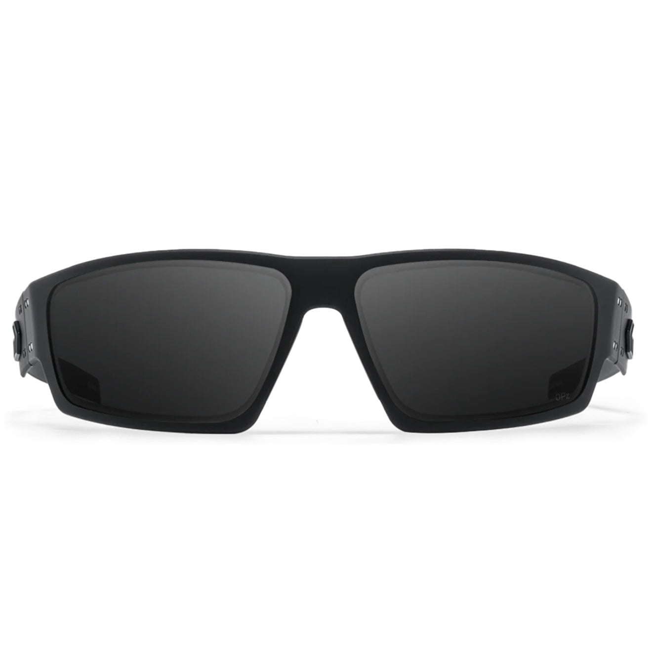 Gatorz Warhawk Tactical Eyewear black frame smoke lens front