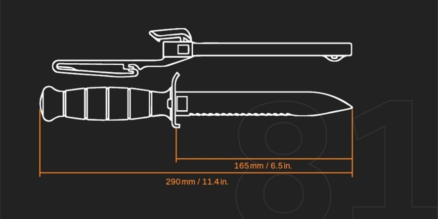 Glock Field Knife scetch