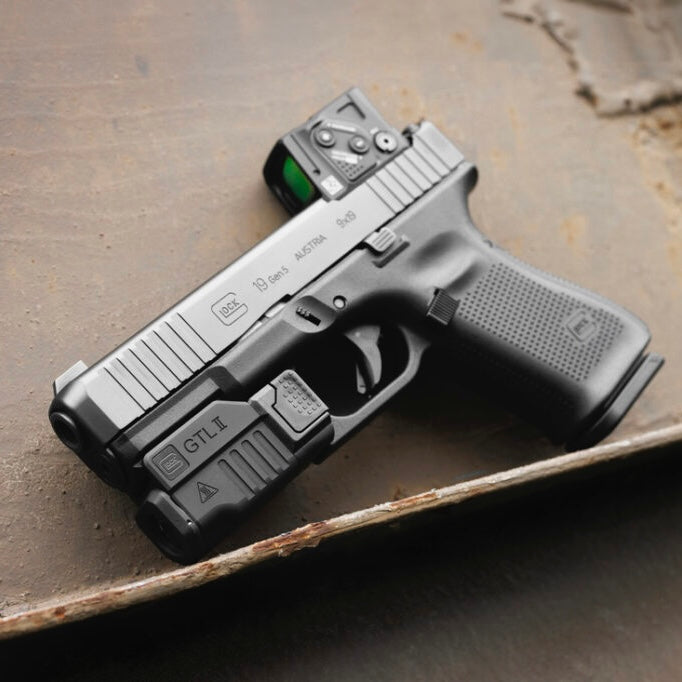 Glock Tactical Weapon Light GTL II on glock coa