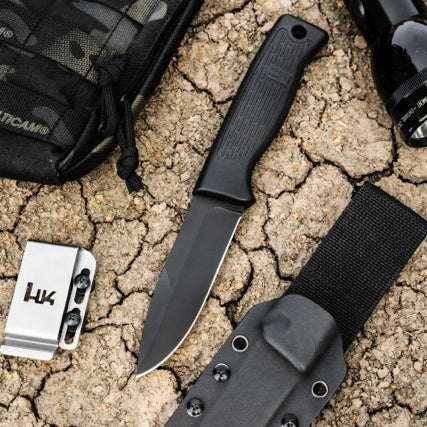 Heckler & Koch MP7 Personal Duty Knife on the ground