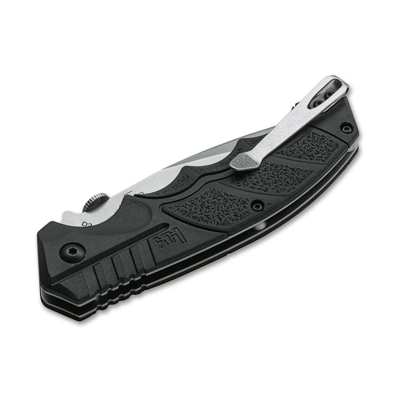 Heckler & Koch SFP Tactical Folder folded silver