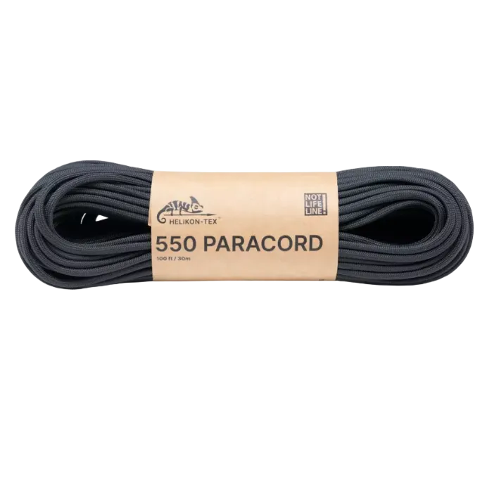 Helikon 550 Paracord (100ft) black