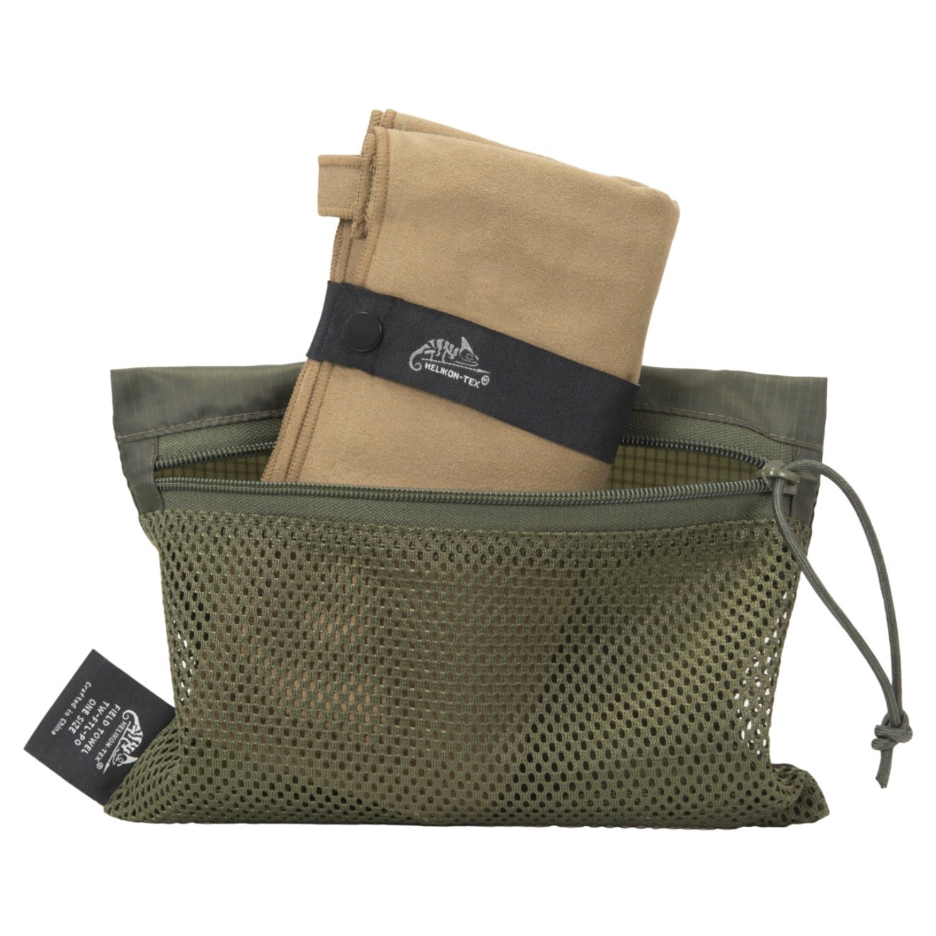 Helikon Field Towel with a bag
