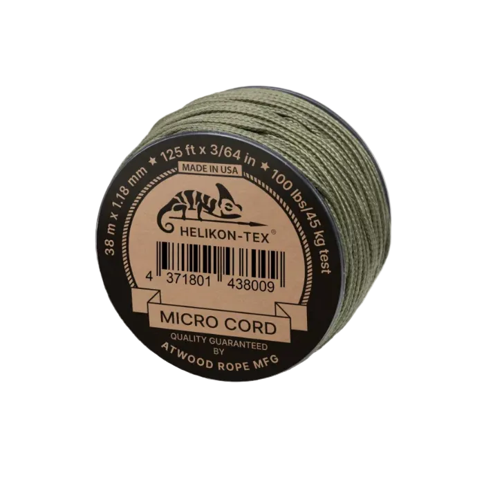 Helikon Micro Cord (125ft) olive