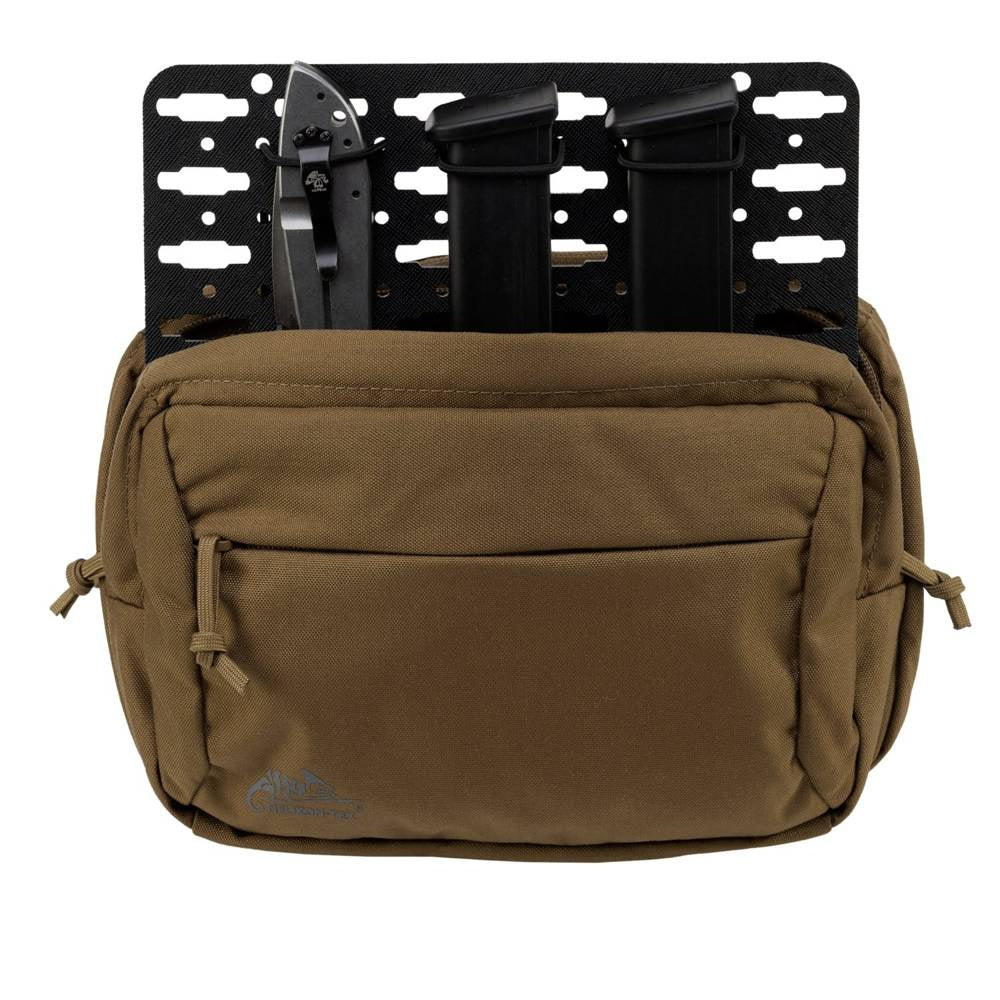 Helikon RAT Waist Pack middle pocket with mags and knife