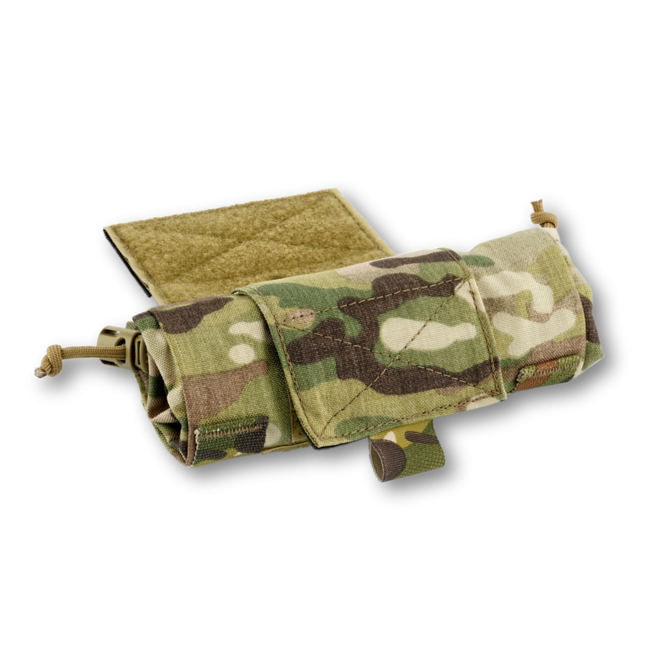 Hexatac HDP® Dump Pouch Multicam color folded close up