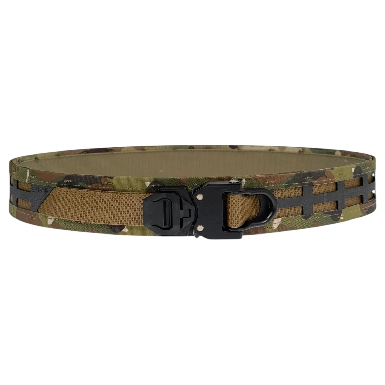 Hexatac HMB CLASSIC Belt in Multicam color front view close up