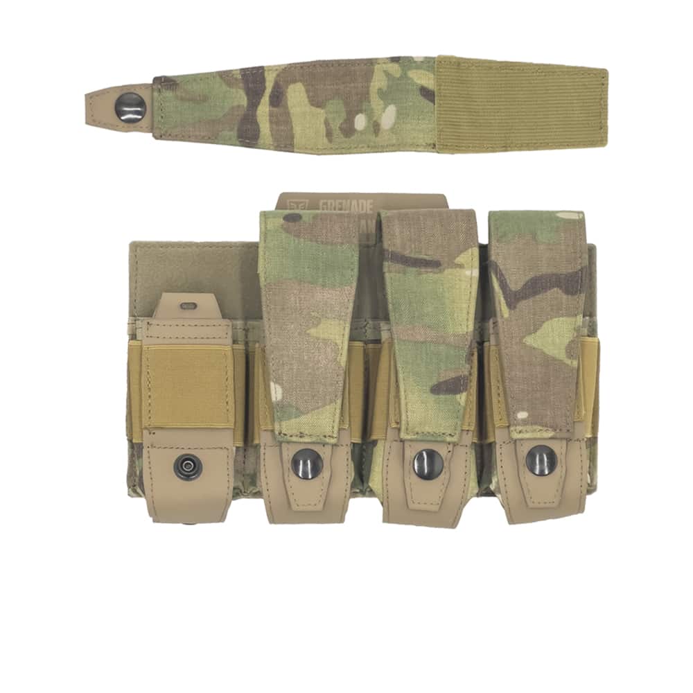 Husar Backpanel Quad Grenade Module flap