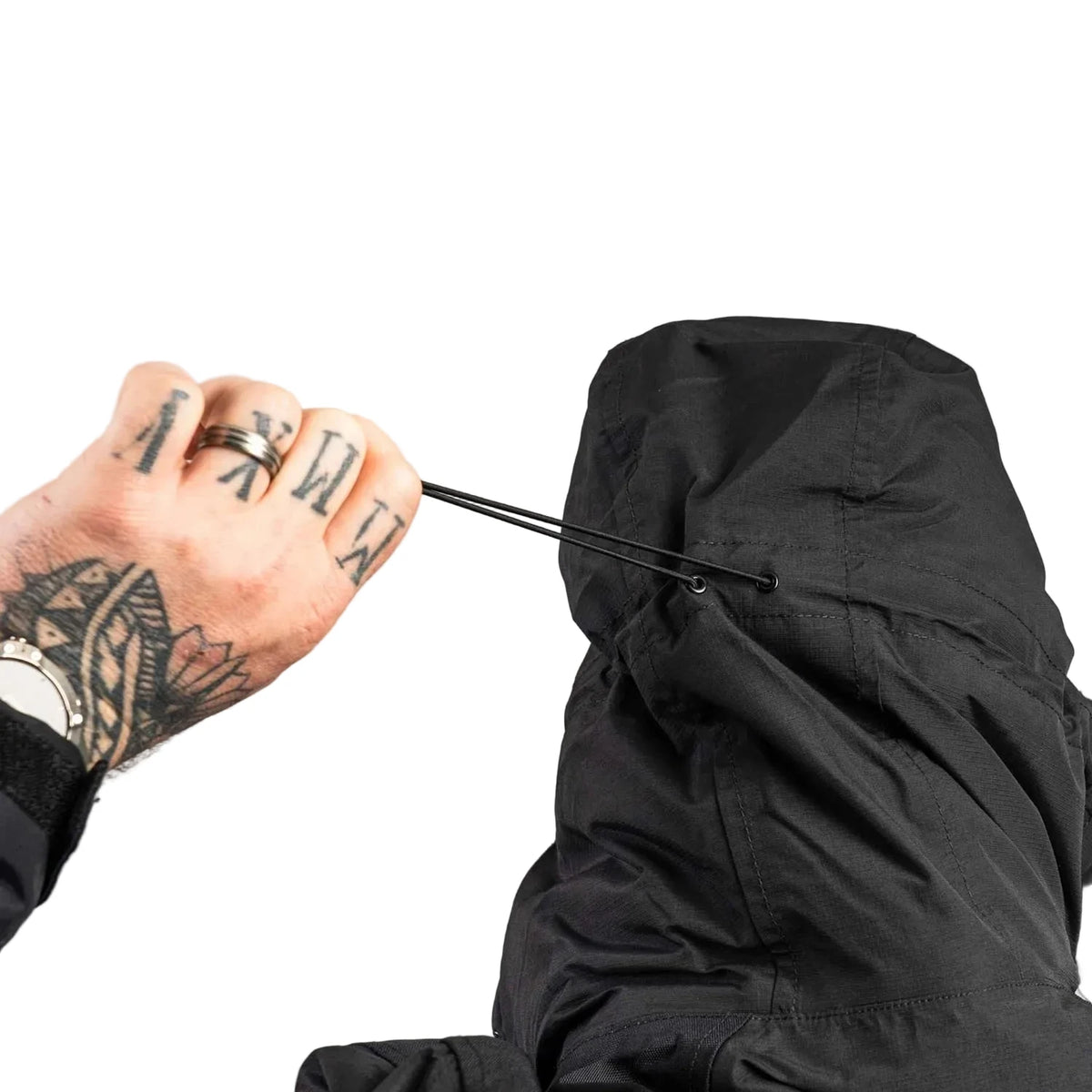 STOIRM Primaloft® Cold Weather Jacket in Black – worn by model