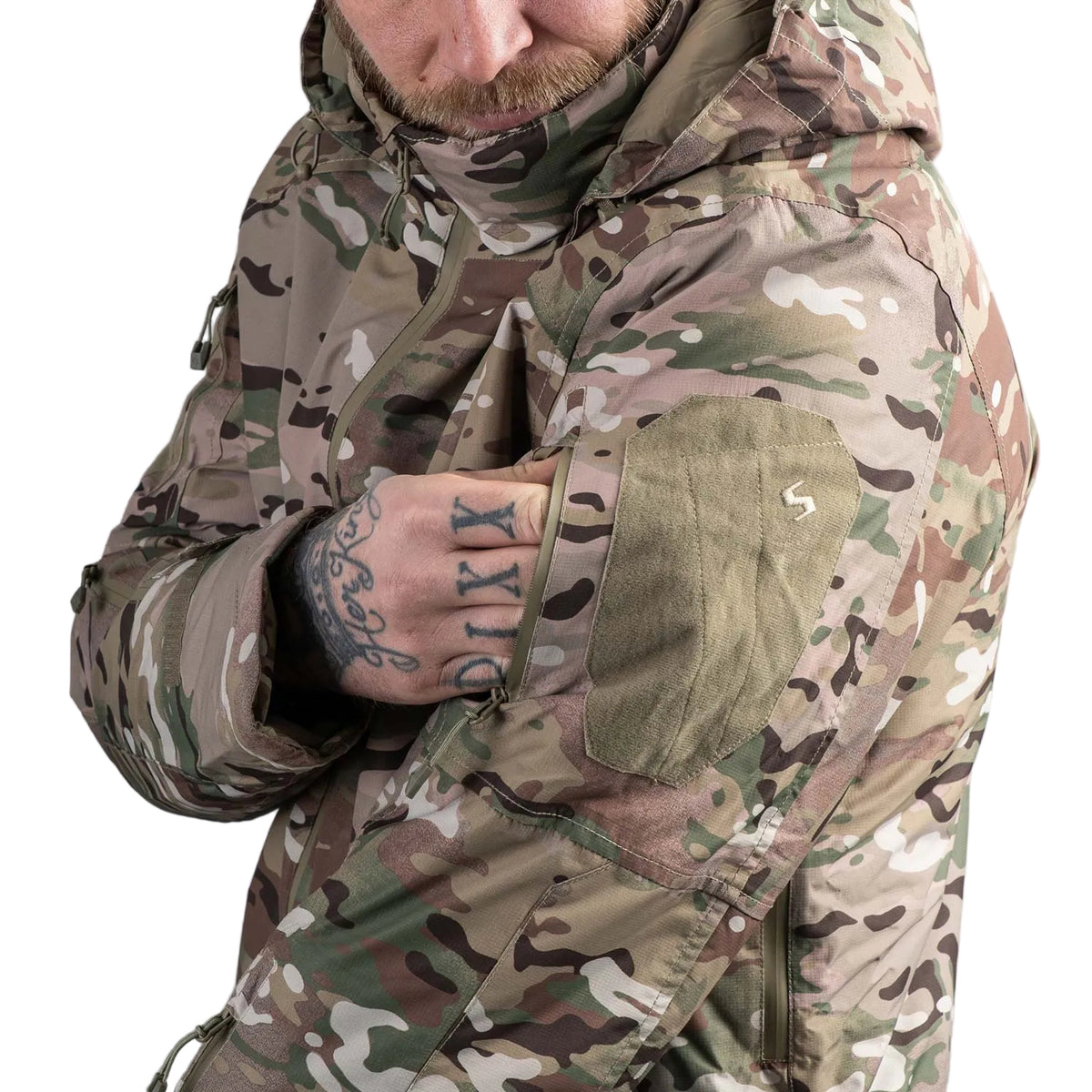 STOIRM Mission Primaloft® Cold Weather Jacket in Multicam – worn by model