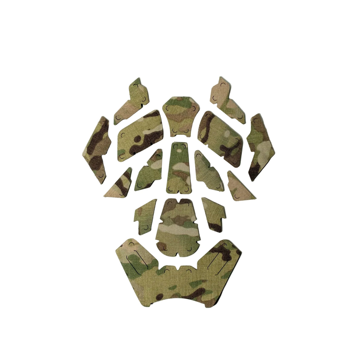 Kolibri Works PGD ARCH GEN3 helmet patches – product view