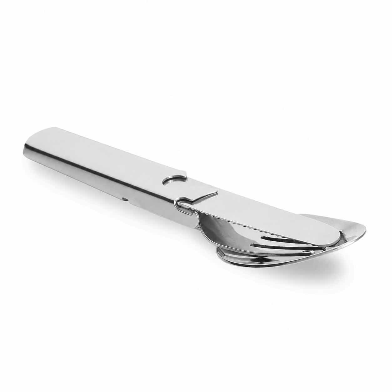 M-Tac Travel Essentials Small Set Steel Silver