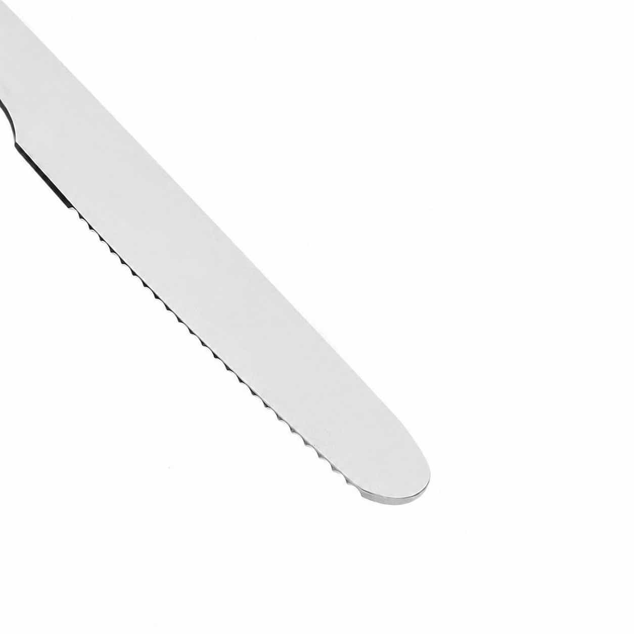 M-Tac Travel Essentials Small Set Steel Silver knive close up