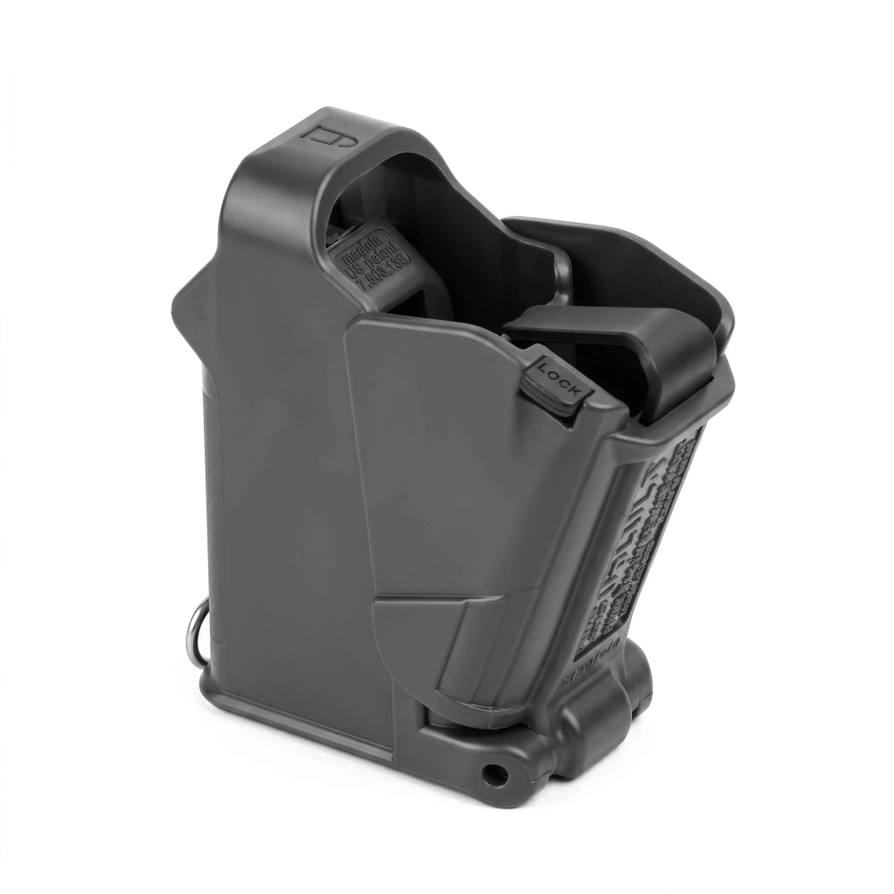 Maglula Universal Pistol Magazine Loader UpLULA Black color close up side view