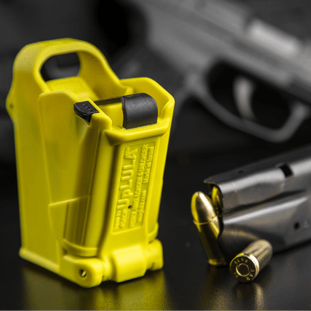 Maglula Universal Pistol Magazine Loader UpLULA yellow color