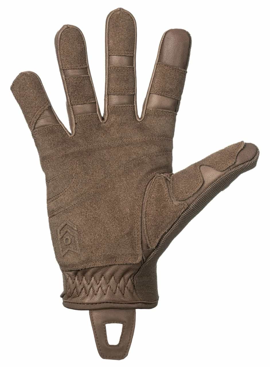 Master of Gloves MOG Fast Rope Tactical Coyote brown color backside