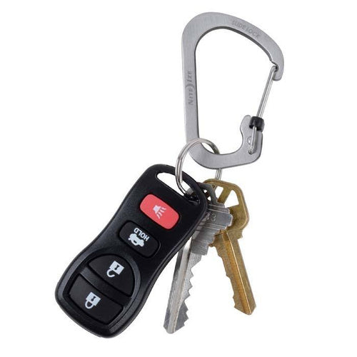 Nite Ize SlideLock® Carabiner #2 stainless keys