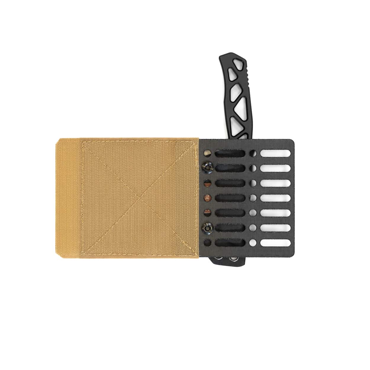 Panneltac Molle Blade Wing back with knife