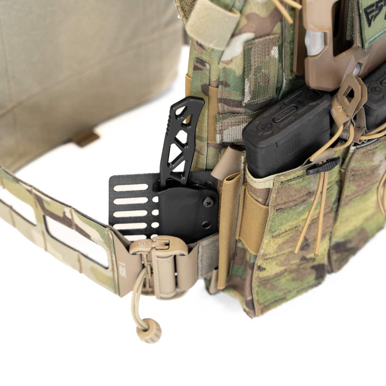 Panneltac Molle Blade Wing on plate carrier