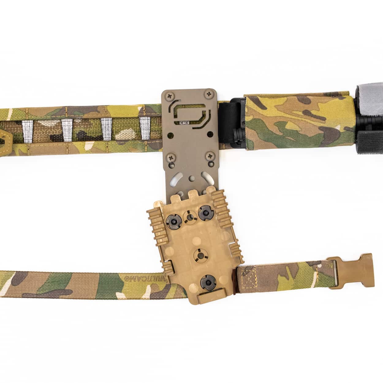 Panneltac Thigh Strap buckles on belt