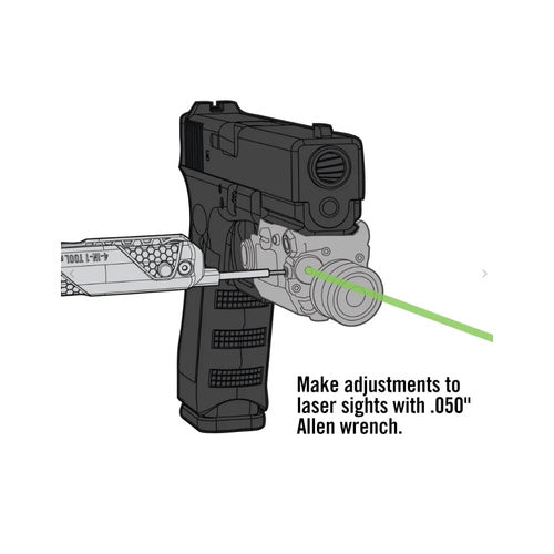 Real Avid 4-in-1 Tool For Glock Pistols weapon light